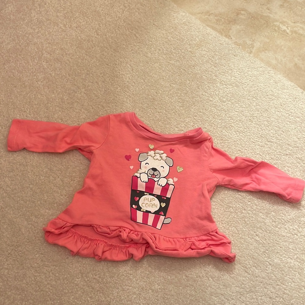 Long sleeve pink shirt